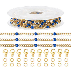 Набор для изготовления браслета-цепочки своими руками&nbsp;DIY-TA0006-12C