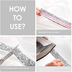 Блестящая смола исправления горный хрусталь (клей-расплав на спине)&nbsp;OCOR-TA0002-02-40mm