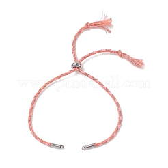 Изготовление браслетов из хлопкового шнура в технике макраме&nbsp;AJEW-JB01536-01