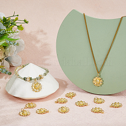 12шт латунные подвески&nbsp;KK-HS0015-35