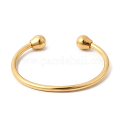 Браслеты-манжеты из нержавеющей стали 304&nbsp;BJEW-P387-02G