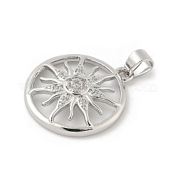 Латунные микро проложить кубического циркония подвески&nbsp;LS-KK-Z111-01P