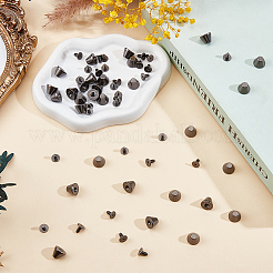 30 шт. конические заклепки из сплава&nbsp;FIND-GF0008-58B