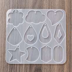 Геометрия серьги подвески своими руками силиконовая форма&nbsp;DIY-Q033-01B