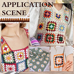 Хлопковая кружевная лента&nbsp;DIY-WH0504-724A