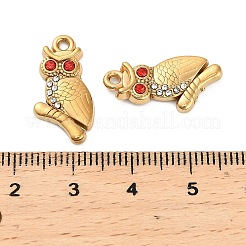 Подвеска из нержавеющей стали 304 со стразами&nbsp;STAS-U047-01G-01