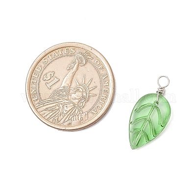 3шт подвески ручной работы лэмпворк&nbsp;PALLOY-JF04079-01-1