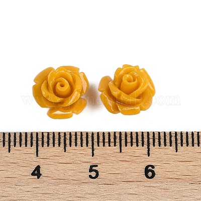 Резные бусины из синтетического коралла&nbsp;CORA-M001-07N-1