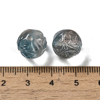 Прозрачные стеклянные бусины&nbsp;GLAA-D025-03D-1