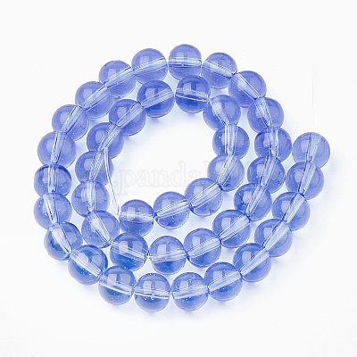 Стеклянные бусины&nbsp;LS-GR8mm66Y-1