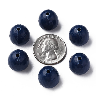 Непрозрачные акриловые бусины&nbsp;MACR-S373-10A-A06-1