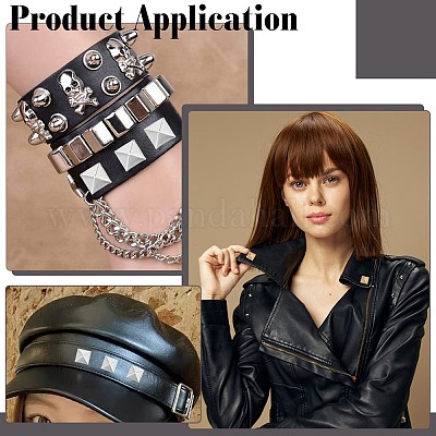 Латунь с железными плоскими квадратными заклепками&nbsp;FIND-WR0011-68-1