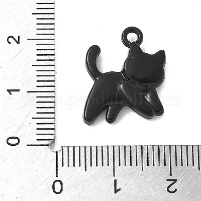 Цинк подвески эмали сплава&nbsp;FIND-U028-01B-1