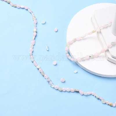 Природные морганит нитей бисера&nbsp;G-L550A-08-1