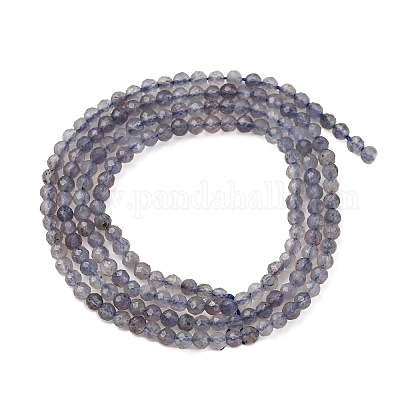 Природные иолит нитей бисера&nbsp;G-D320-A01-2mm-1