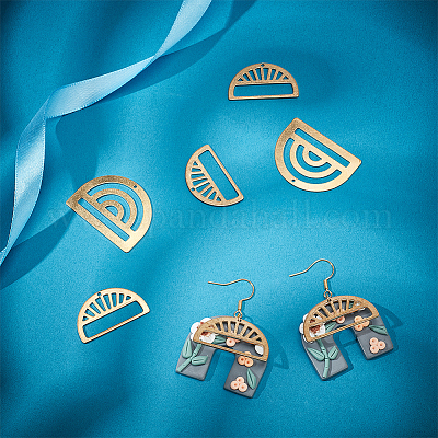 16шт 2 латунные подвески&nbsp;KK-BC0011-68-1