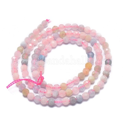 Природные морганит нитей бисера&nbsp;G-G792-32A-1