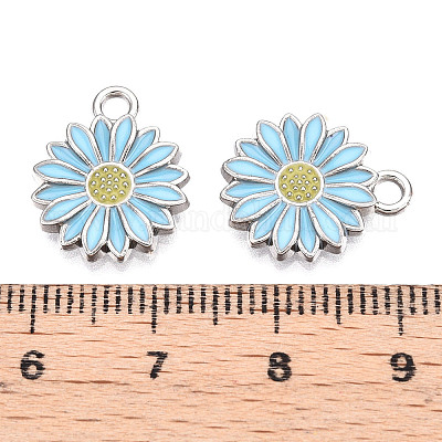 Подвески из эмали и сплава&nbsp;ENAM-A139-05P-03-1