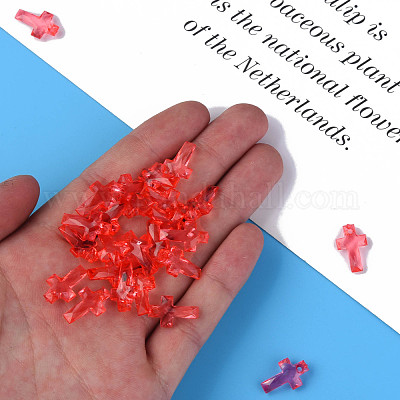 Прозрачные акриловые подвески&nbsp;MACR-S373-130-B06-1