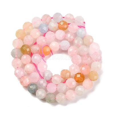 Природные морганит нитей бисера&nbsp;LS-G-F770-C09-05-1