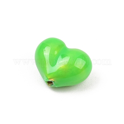 Латунь эмаль бисера&nbsp;KK-G541-01G-1