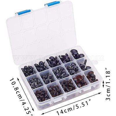 Ремесло пластиковые куклы глаза мягкую игрушку глаза&nbsp;DIY-PH0024-99-1