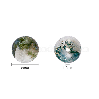 Натурального дерева агат бисер нитей&nbsp;G-OC0001-55-1