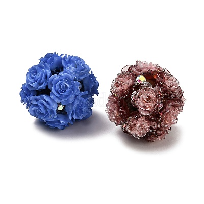 Бусины со стразами&nbsp;RESI-D015-01-1