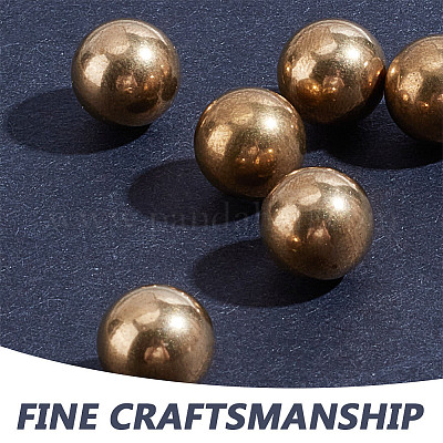 Латунные бусины&nbsp;KK-NB0004-09A-1