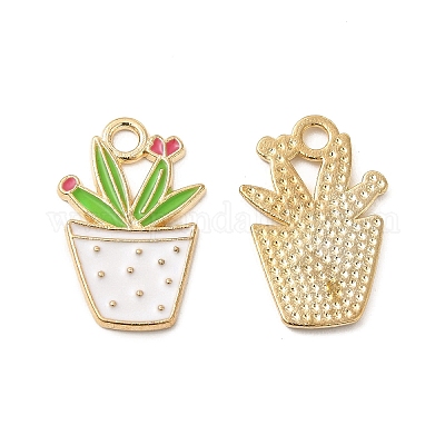 Подвески из эмали и сплава ENAM-G211-01G-07-1