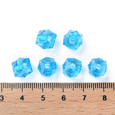 Прозрачные акриловые бусины MACR-S373-51B-B01-1