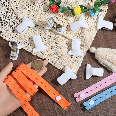 3 шт. 3-х цветные эластичные ленты-органайзеры из полиэстера&nbsp;FIND-CN0001-68B-1