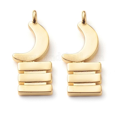 Латунные подвески&nbsp;KK-J278-21G-1