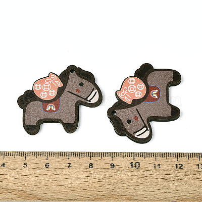 Печатные деревянные подвески&nbsp;WOOD-T033-01A-1