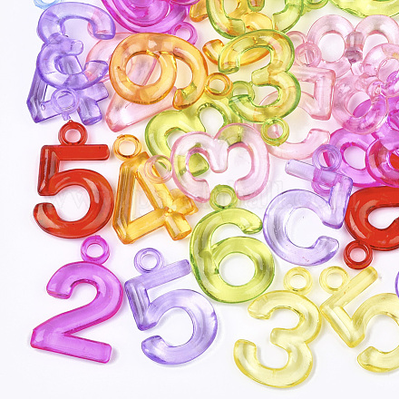 Прозрачные акриловые подвески&nbsp;X-TACR-S133-088-1