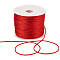 1Roll Nylon Thread, Red, 1.5mm, about 100yards/roll