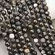 Природного пирита бисер нитей&nbsp;G-G839-01-8mm-7