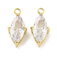 Подвески из нержавеющей стали 304 с кубическим цирконием&nbsp;STAS-L278-006G-01