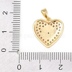 Латунные микро проложить кубического циркония подвески&nbsp;KK-H249-03G