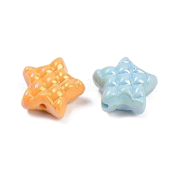 Непрозрачные акриловые бусины&nbsp;X-OACR-C022-12