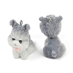 Кулоны из флокированной смолы&nbsp;FIND-A052-06G