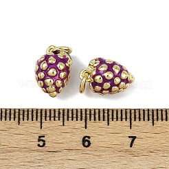 Латунь эмаль подвески&nbsp;KK-H072-18G-09