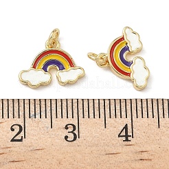 Латунь эмаль подвески&nbsp;KK-P326-06G