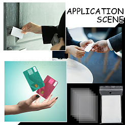 500 лист прозрачных пластиковых пакетов&nbsp;AJEW-GO0002-64