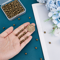 200 шт. бусины из сплава в тибетском стиле&nbsp;TIBEB-PH0005-20AB