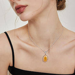 1 шт. 925 оправы для подвески из стерлингового серебра в форме кабошона&nbsp;STER-BC0003-78A