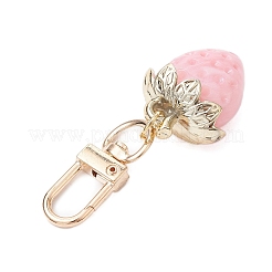 Акриловые подвески в виде клубники&nbsp;HJEW-JM02392