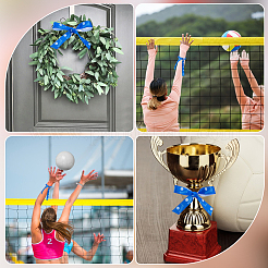 Лента из полиэстера в корсажу длиной 25 ярд с принтом в виде спортивного мяча&nbsp;OCOR-WH20002-03B-02