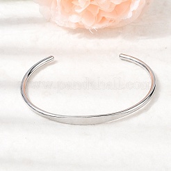 Браслеты-манжеты из нержавеющей стали 304&nbsp;BJEW-D388-01C-P