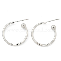 Латунь серьги&nbsp;EJEW-L245-001P